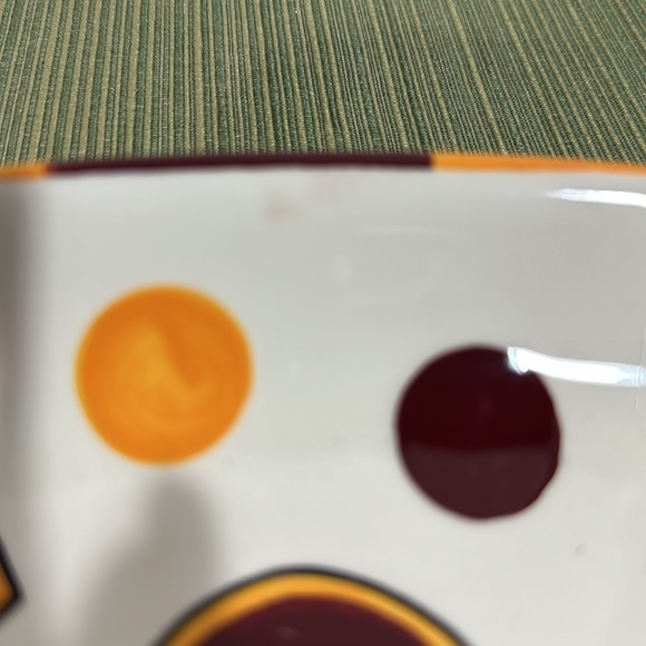 TCabells Too Magnolia Lane Collection GO NOLE Seminoles Football ServingTray EUC - Picture 7 of 8